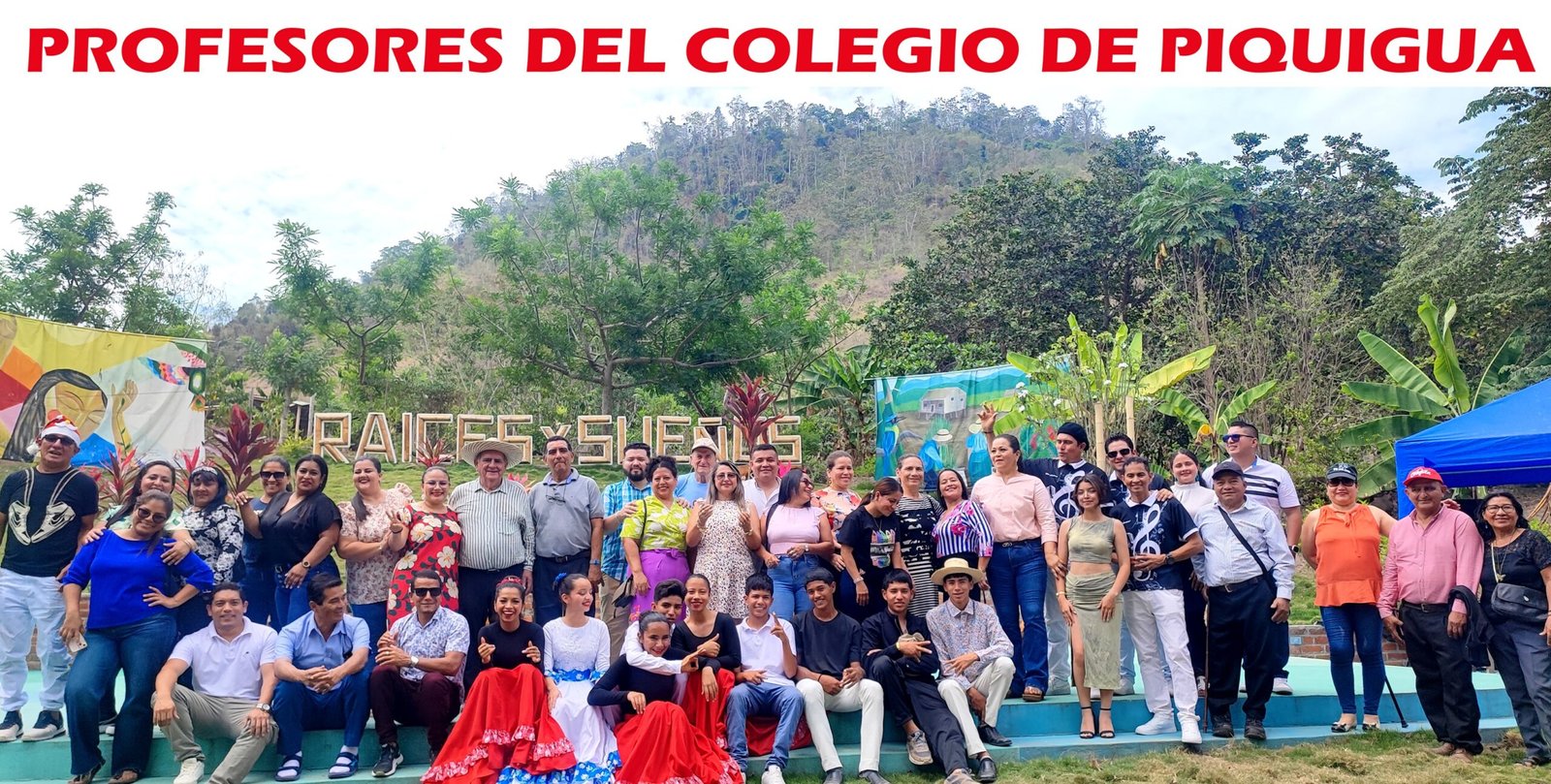 Profesores del Colegio de Piquigua