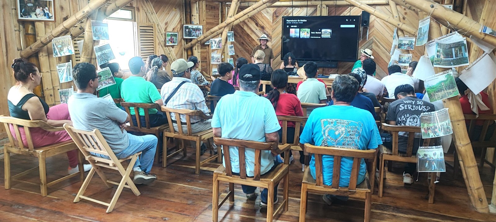 Coordinadores del taller de antropología