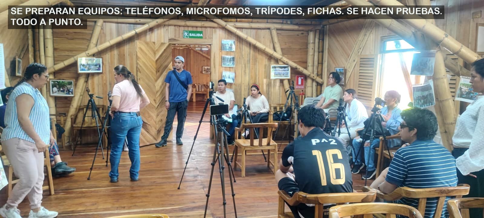 Preparación de equipos