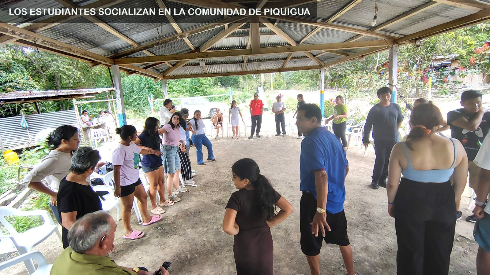 Actividad en comunidad de Piquigua